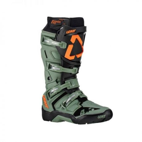 LEATT (NOWOŚĆ 2023) BUTY CROSS 4.5 HYDRADRI BOOTS CACTUS KOLOR ZIELONY/CZARNY ROZMIAR 45.5 / 29.5 cm