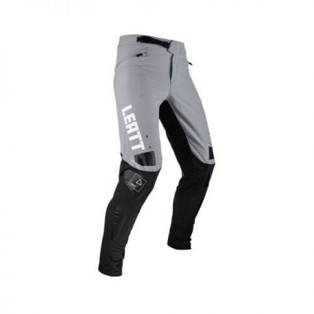 LEATT (NEW 2023) SPODNIE ROWEROWE MTB GRAVITY 4.0 PANTS TITANIUM KOLOR SZARY/CZARNY ROZMIAR L