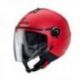 CABERG KASK OTWARTY JET Z BLENDĄ MODEL RIVIERA V4X KOLOR CZERWONY MAT ROZMIAR S