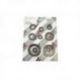 BEARING WORX 2023/04 KOMPLET (ZESTAW) USZCZELNIACZY SILNIKOWYCH HONDA CRF 450R '07-'08 (822330)