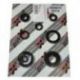 BEARING WORX 2023/04 KOMPLET (ZESTAW) USZCZELNIACZY SILNIKOWYCH YAMAHA YZ 85 '02-'18 (822173)