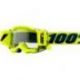 100 PROCENT (2023) ACCURI 2 FORECAST (ROLL OFF) GOGGLE YELLOW - CLEAR LENS - GOGLE ACCURI 2 FORECAST KOLOR ŻÓŁTY FLUO/CZARNY SZY