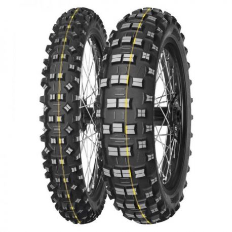 MITAS OPONA 140/80-18 TERRA FORCE-EF SUPER 70R TT TYŁ (ŻÓŁTY PASEK) DOT 02/2023 (460070)