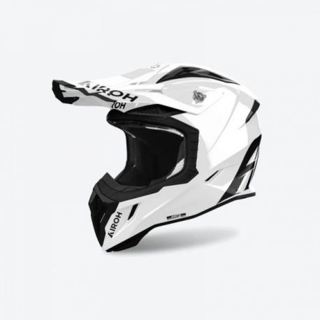 AIROH (2024) KASK CROSS / ENDURO / ATV / QUAD AVIATOR ACE 2 KOLOR BIAŁY POŁYSK ROZMIAR S