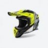 AIROH (2024) KASK CROSS / ENDURO / ATV / QUAD AVIATOR ACE 2 ENGINE KOLOR CZARNY/SZARY/ŻÓŁTY FLUO ROZMIAR L