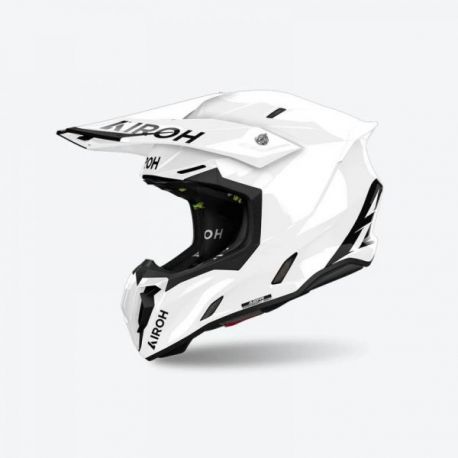 AIROH (2024) KASK CROSS / ENDURO / ATV / QUAD TWIST 3 KOLOR KOLOR BIAŁY POŁYSK ROZMIAR L