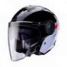 CABERG KASK OTWARTY JET Z BLENDĄ MODEL SOHO ZEPHYR KOLOR CZARNY/SZARY/CZERWONY ROZMIAR XL