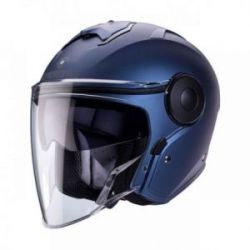 CABERG KASK OTWARTY JET Z BLENDĄ MODEL SOHO KOLOR NIEBIESKI MAT - BLUE JEANS ROZMIAR L