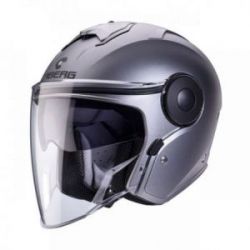 CABERG KASK OTWARTY JET Z BLENDĄ MODEL SOHO KOLOR SZARY MAT - GUNMETAL ROZMIAR L