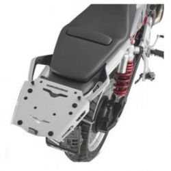 KAPPA 2024/06 STELAŻ KUFRA CENTRALNEGO (ANODOWANE ALUMINIUM) MOTO GUZZI V 85 TT '24- ALUMINIOWY MONOKEY