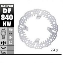 GALFER TARCZA HAMULCOWA TYŁ TM EN/MX 125/144/250/300/450/ 530 '15-'24 125/144 FI EN '24- 250/300/450 FI EN '24- (240X114X5MM) SH