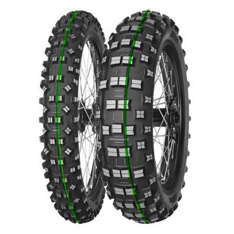 MITAS OPONA 110/80-18 TERRA FORCE-EF SUPER 58R TT TYŁ (ZIELONY PASEK) DOT 12/2024 (460077) (ZAMIENNIK:70000193)