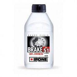 IPONE PŁYN HAMULCOWY BRAKE FLUID DOT 5,1 500ML 100% SYNTETYK (270ST.) (16) (12)