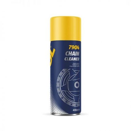 MANNOL CHAIN CLEANER 400ML - SPRAY DO CZYSZCZENIA ŁAŃCUCHA (7904) (24) (1680)