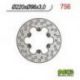 NG TARCZA HAMULCOWA PRZÓD KAWASAKI KX 80 '84-'00, KX 85 '01-16, KX 100 '06-16 (220X96X3)