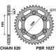 PBR ZĘBATKA TYLNA 1027 42 C45 DUCATI MONSTER 695/800 (JTR735.42) (ŁAŃC. 520)