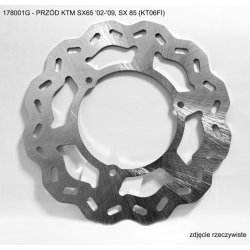 Grosskopf, přední brzdový kotouč, KTM SX65 '02-'09, SX 85 (KT06FI)