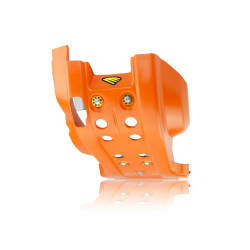 Cycra, kryt pod motor, FULL COMBAT SKID PLATE KTM 13-16 250/300 (SX/XC/EXC 2T), oranžová barva