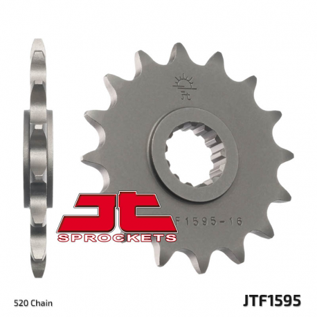 JT ZĘBATKA PRZEDNIA 2172 16 YAMAHA FZ6 '09-, XJ6 '09-'15 (JTF1595.16) (ŁAŃC. 520)