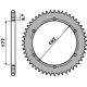 PBR ZĘBATKA TYLNA 223 50 C45 HUSQVARNA WR 120/250/350 79-88 (ŁAŃC. 520)