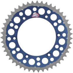 Renthal, rozeta Twinring 899 52 (ocelová / duralová), modrá barva, KTM/Husqvarna/Husaberg (JTR897,52) (89952)