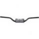 RENTHAL KIEROWNICA 1,1/8 CALA (28,6MM) MX FATBAR BLACK RC HIGH KOLOR CZARNY Z GĄBKĄ