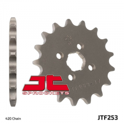 JT ZĘBATKA PRZEDNIA 255 15 HONDA MTX/MBX/XR80 (JTF253.15)* (ŁAŃC. 420)