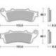 SBS KLOCKI HAMULCOWE KH261 / KH281 STREET CERAMIC KOLOR CZARNY PASUJE DO: HONDA CBR1000RR, GL1800, VFR800 PRZÓD