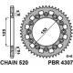 PBR ZĘBATKA TYLNA 4307 39 HONDA CRM 250 '91 (JAPAN) (JTR210.39)