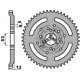 PBR ZĘBATKA TYLNA 4331 48 F DERBI 50 FENIX (96-99) (ŁAŃC. 420)