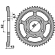 PBR ZĘBATKA TYLNA 4368 45 C45 YAMAHA XT 225, SERROW 92-07 (JTR1869.45) (ŁAŃC. 428)