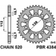 PBR ZĘBATKA TYLNA 4384 41 C45 HONDA 500F/R/X 13-16 (JTR1316.41)