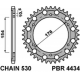 PBR ZĘBATKA TYLNA 4434 44 C45 HONDA CB 1000R (08-16) (JTR1340.44) (ŁAŃC. 530)