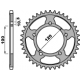 PBR ZĘBATKA TYLNA 4447 40 C45 APRILIA RSV 1000 04-11, TUONO 1000 06-10 (JTR702.40) (ŁAŃC. 525)