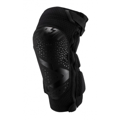 LEATT (2021/2022) NAKOLANNIKI OCHRANIACZE KOLAN 3DF 5.0 ZIP KNEE GUARD BLACK KOLOR CZARNY ROZMIAR S/M