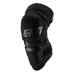 LEATT (2021/2022) NAKOLANNIKI OCHRANIACZE KOLAN 3DF HYBRID KNEE GUARD BLACK KOLOR CZARNY ROZMIAR L/XL