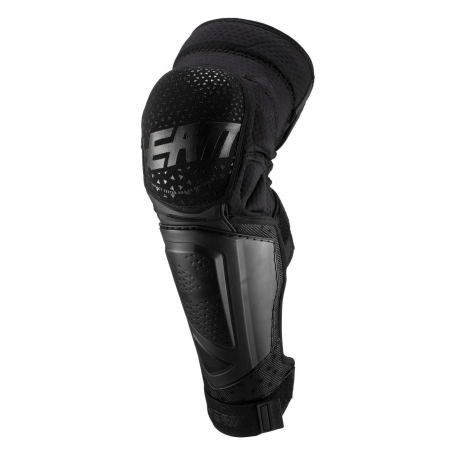 LEATT (2021/2022) NAKOLANNIKI OCHRANIACZE KOLAN 3DF HYBRID EXT KNEE&SHIN GUARD BLACK KOLOR CZARNY ROZMIAR S/M