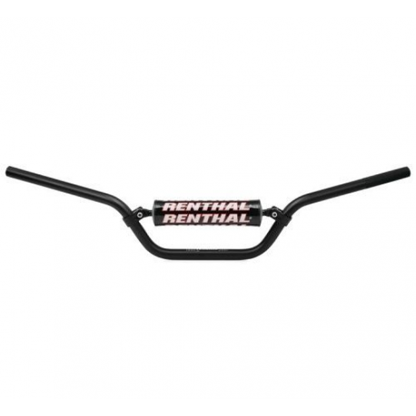 RENTHAL KIEROWNICA 7/8 CALA (22MM) ATV HANDLEBAR BLACK YAMAHA YFM 660 RAPTOR PADDED KOLOR CZARNY Z GĄBKĄ