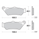 SBS KLOCKI HAMULCOWE KH209 / KH209/2 STREET EXCEL/RACING SINTER KOLOR ZŁOTY