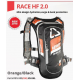 LEATT (2021) CAMEL BAG Z PLECAKIEM I SYSTEMEM HANDS FREE MODEL GPX RACE HF 2.0 ORANGE/BLACK (PLECAK 1L, PŁYN 2L) KOLOR POMARAŃCZ