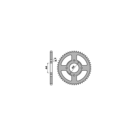 PBR ZĘBATKA TYLNA 833 41 F YAMAHA DT 80 MX (83-84) (ŁAŃC. 428)