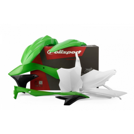 POLISPORT PROMOCJA KOMPLET PLASTIKÓW KAWASAKI KXF 450 16-18 KOLOR OEM