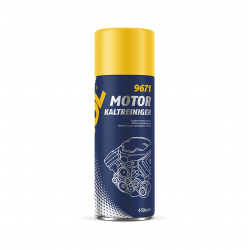 MANNOL MOTOR KALTREINIGER 450ML - SILNY SPRAY DO CZYSZCZENIA SILNIKA (9671) (24)