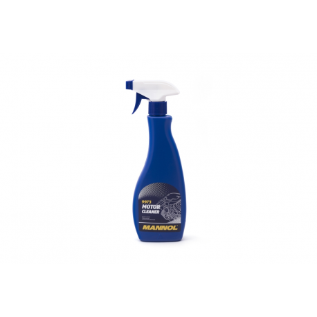 MANNOL MOTOR CLEANER 500ML - PŁYN DO MYCIA SILNIKA ATOMIZER (USUWA STARY BRUD OLEJOWY) (9973) (12)