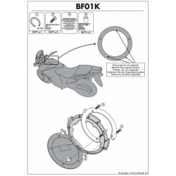 Kappa, držák na nádrž Tanklock, Suzuki