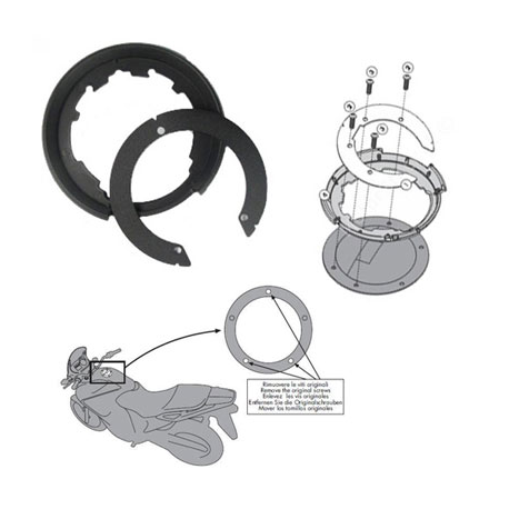 KAPPA MOCOWANIE TANKLOCK DUCATI MULTISTRADA 1200 10-11, BMW K 1200R, 1200RS