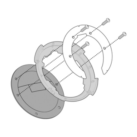 KAPPA MOCOWANIE TANKLOCK BMW G650 GS '11-14