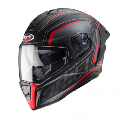 CABERG (2021/2022) KASK INTEGRALNY Z BLENDĄ MODEL DRIFT EVO INTEGRA (PINLOCK) KOLOR CZARNY MAT/SZARY/CZERWONY FLUO ROZMIAR XL