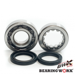 BEARING WORX ŁOŻYSKA WAŁU KORBOWEGO Z USZCZELANIACZAMI HONDA CRF 450R '06-'16 (MADE IN JAPAN) (NTN)