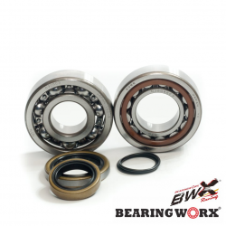 BEARING WORX ŁOŻYSKA WAŁU KORBOWEGO Z USZCZELANIACZAMI KTM SX/EXC 125/200 98-20 (MADE IN JAPAN) (NTN) (23.CBS62001) (24-1097)